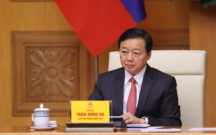 154 dự án điện mặt trời bị thanh tra điểm tên, khắc phục sai phạm xong sẽ được huy động- Ảnh 1. Phó thủ tướng Trần Hồng Hà - Ảnh: VGP